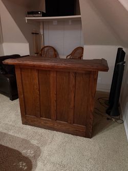 Bartender bar for drinks and entertainment