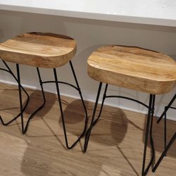 Wooden Bar Stools