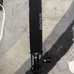 BOYA XLR Microphone, Shotgun Microphone BY-BM6060