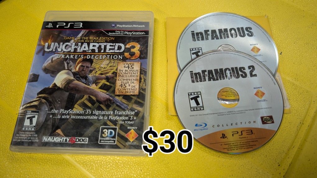 Playstation 3 Game Lot