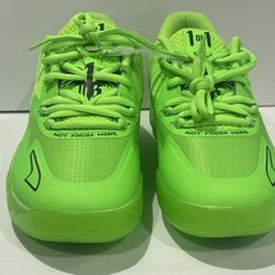Puma Lámelo Ball MB.01 Green Gecko Volt Basketball Men’s 10