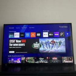 50” Westinghouse TV – No Remote – Minor Screen Spot