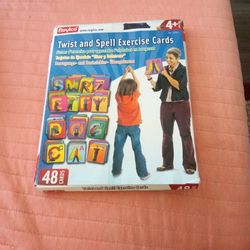 Roylco Twist and Spell Exercise Cards 48 Cards 