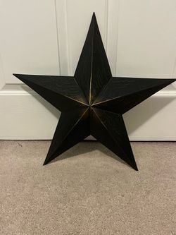Decorative metal star