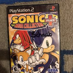 PlayStation 2 sonic mega collection plus, (read Description)