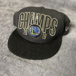 Warriors 2018 Nba Finals Champions Hat Snapback