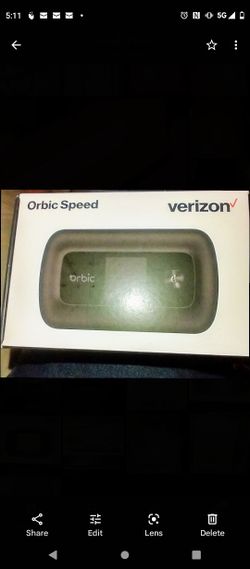 BRAND NEW VERIZON ORBIC SPEED PERSONAL WIFI