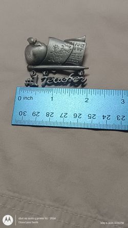 Vintage AJC #1 Teacher Brooch