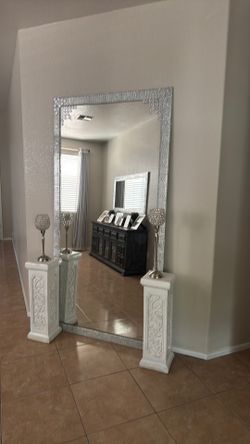 Stand mirror used 7 foot long 42 wide