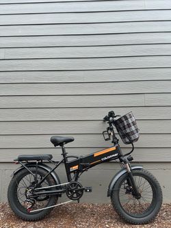 Colorway BK10M Folding Fat Tire Electric Bike - Bicycle eBike