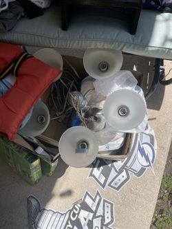 Light Fixture Set, Satin Nickel