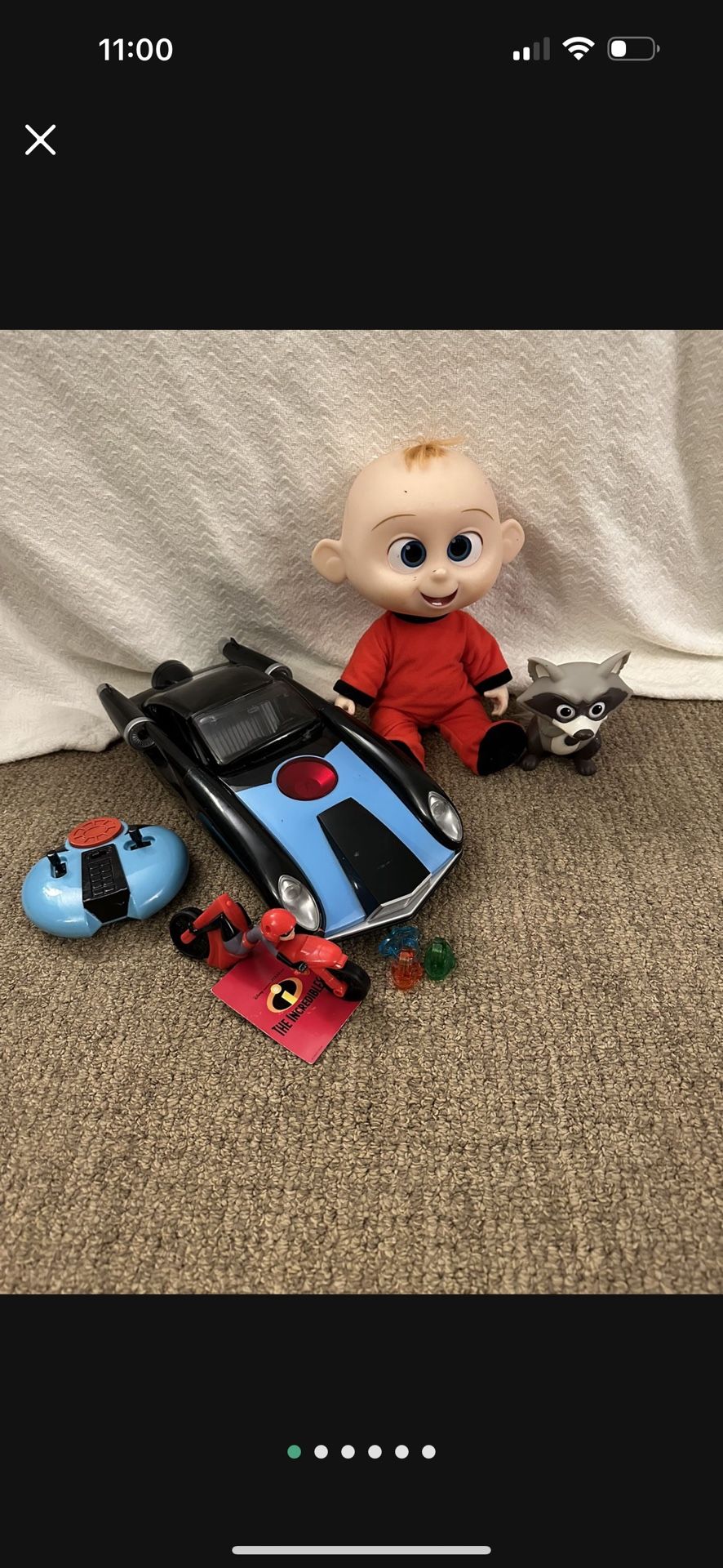Rare Incredibles 2 Jack Jack Attacks W Raccoon