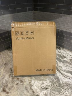 Vanity mirror with lights