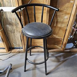 2 garage or workshop 30"  stools, 
