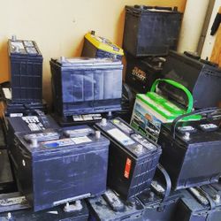 Car batteries