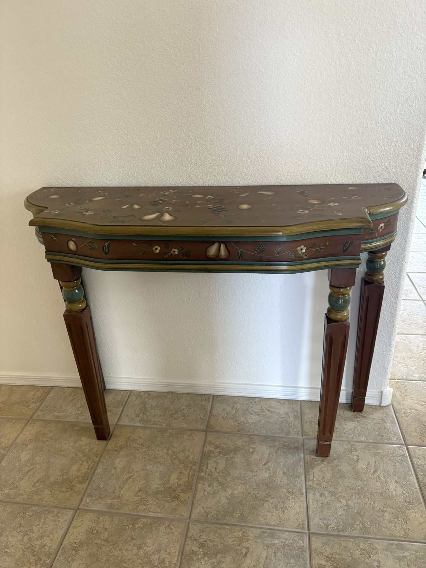 Beautiful Decorative Console Table For Under The Tv Or By Your Front Door