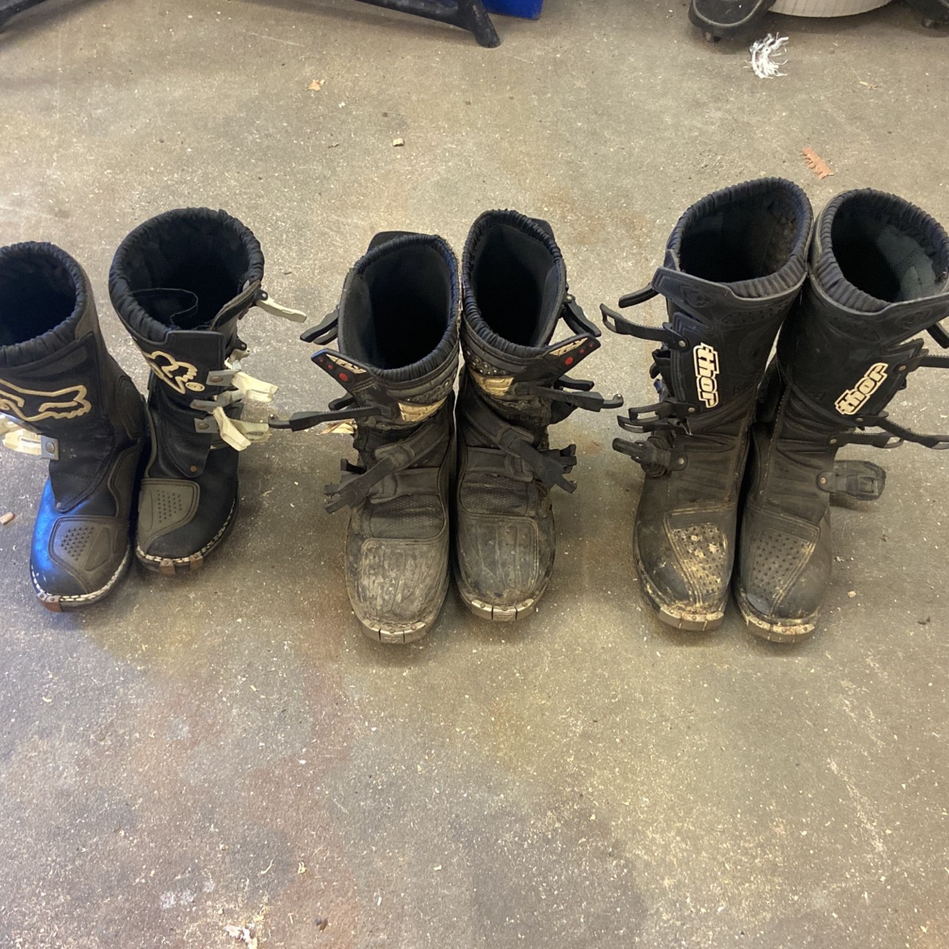 Dirt Bike Riding Boots Size 5.-8-11