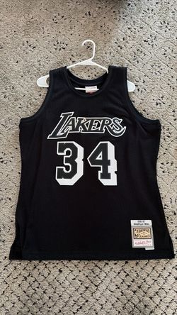 1996-97 black shaquille oneal jersey