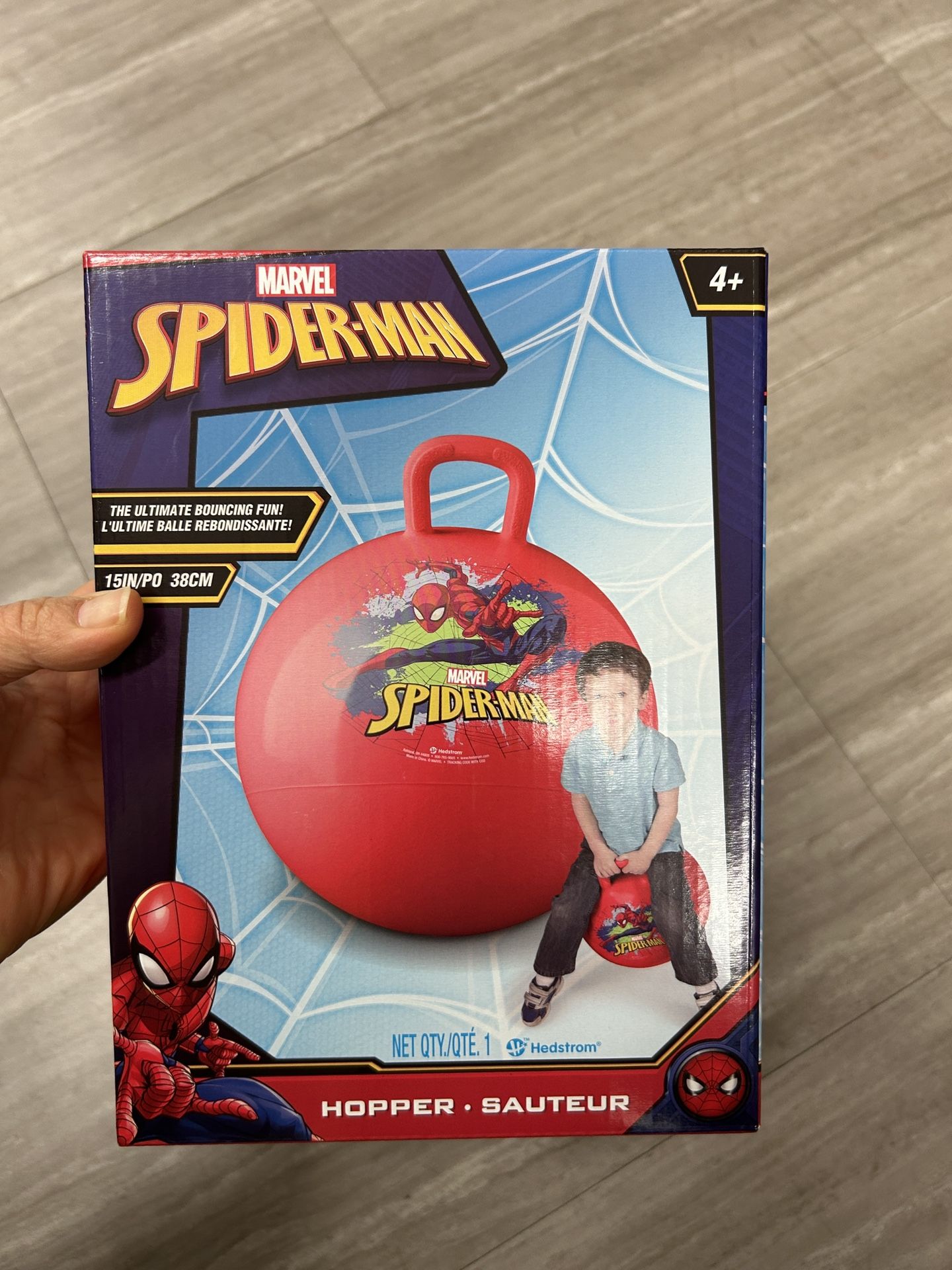 NWT Licensed Marvel Spider-Man Hopper Ball