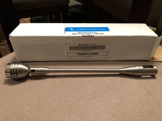 (10) Tech lighting monorail satin nickel