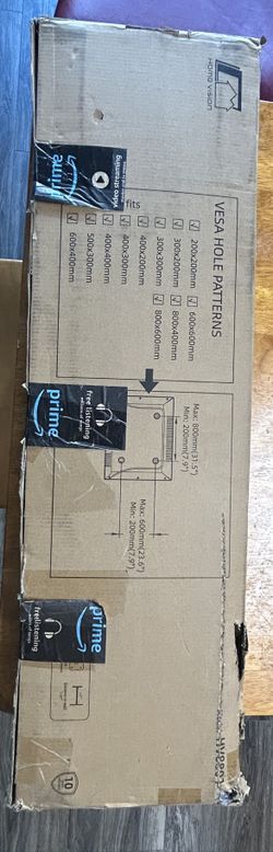 Home Vision Fixed TV Wall Mount for 48-120 inch TVs
