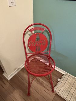 Antique Coca Cola Chair