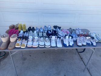 Used jordan and Nikes