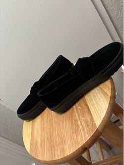 Vans skate style 53 velvet loafers