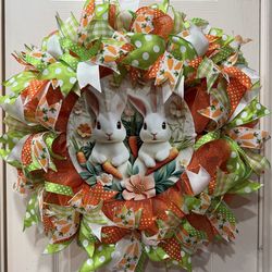 Easter Rabbit Wreath