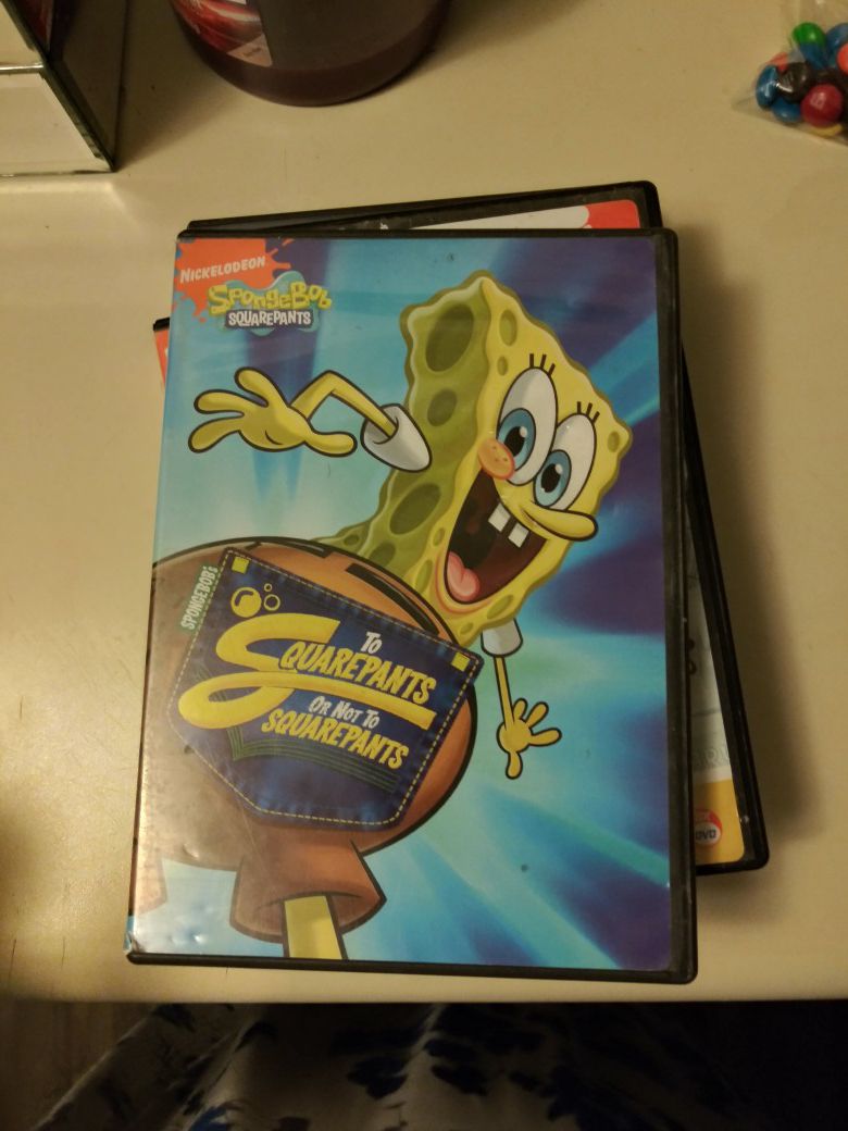 Spongebob dvds