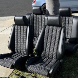 E30 Sport Seats Set.   Like New 