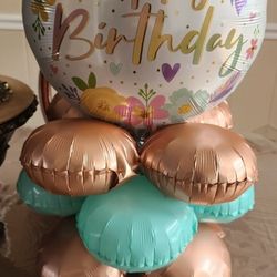 Birthday Balloons Display