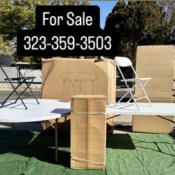 New Chairs, Tables & Canopies For Sale