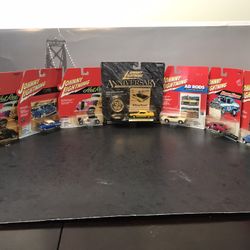 Vintage Johnny Lightning Diecast Cars. New Unopened