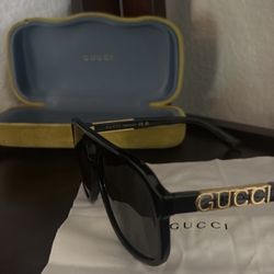 GUGGI MENS SUN GLASSES 