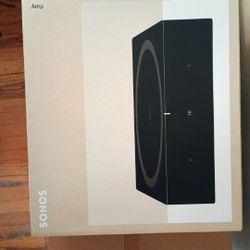 Sonos Amp 250W 2.1-Ch Amplifier (Black) Brand New Sealed 