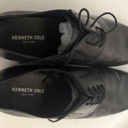 Kenneth Cole New York Men’s Black Leather Dress Shoes