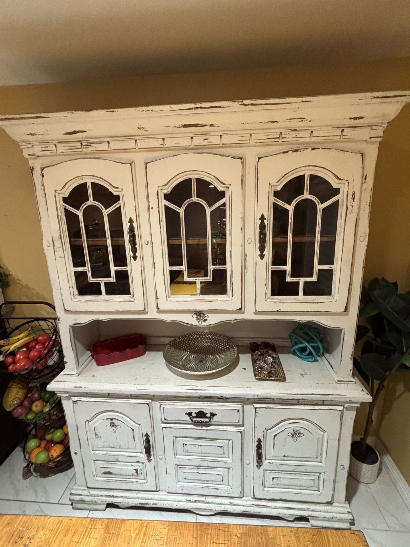Rustic China Cabinet