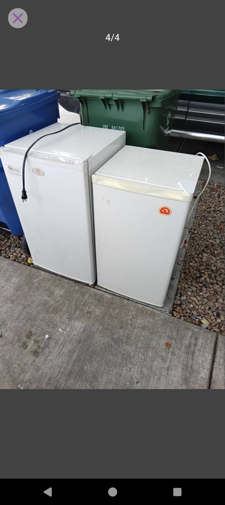 2 Mini Fridges