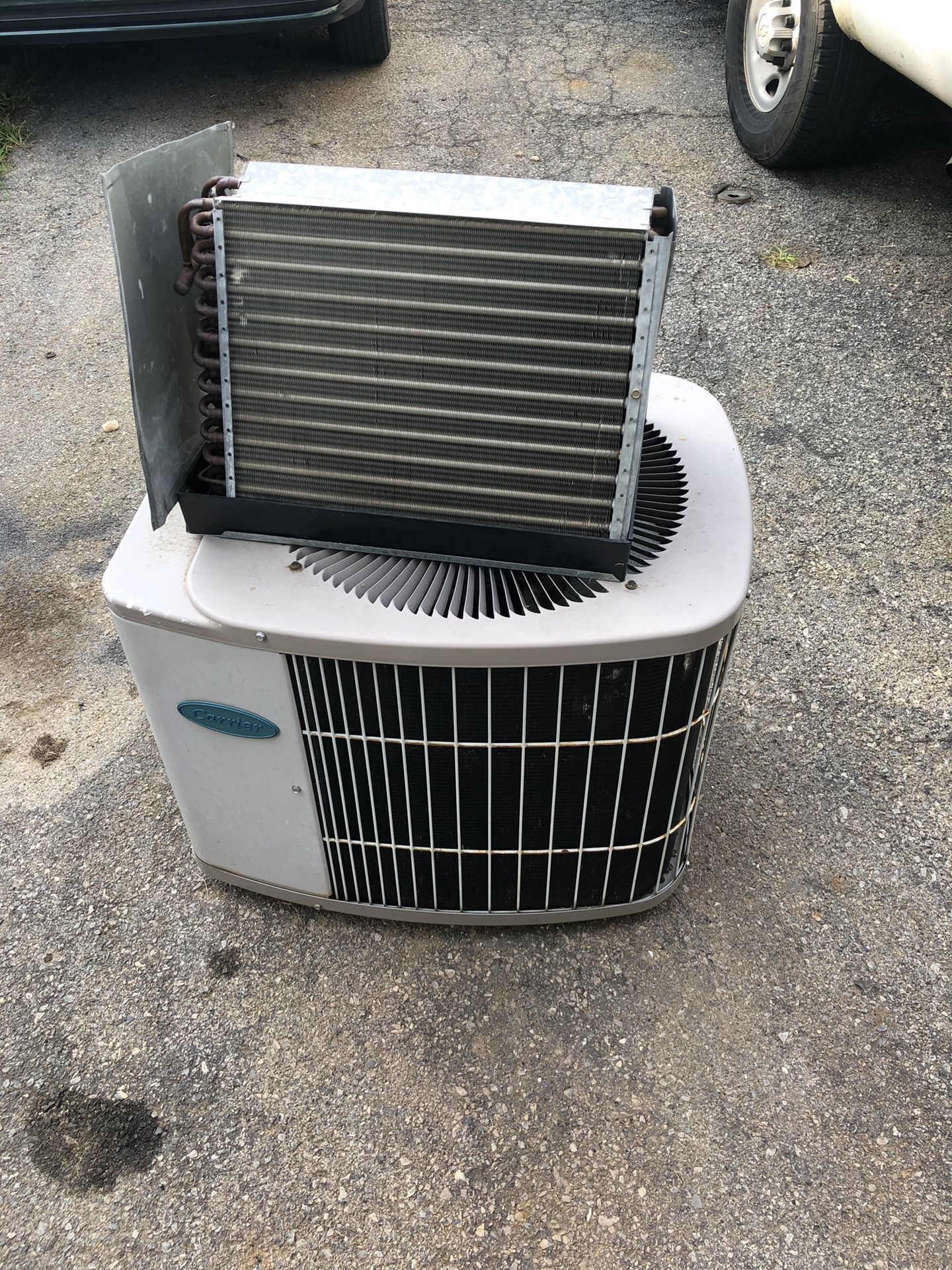 R22 ac condenser with matching A coil