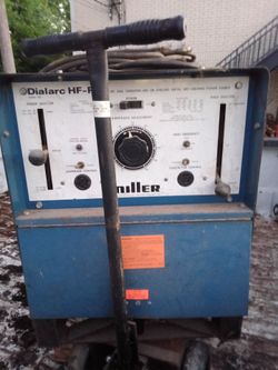 Miller Dialarc HF-P industrial grade welder. With leads.