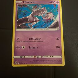 2022 Mewtwo Good Condition Also Free Sleeve