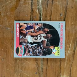 David Robinson Rookie Of The Year Card 