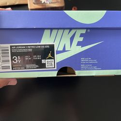 Jordan 1 Retro Low OG Zion Williamson Voodoo Alternate GS