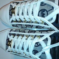 Michael Kors Kristy Slide Canvas Sneakers