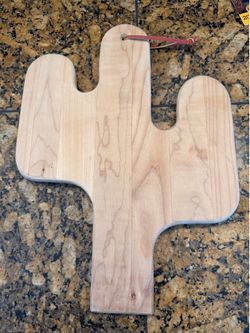 Cactus Cutting Board or Wall decor