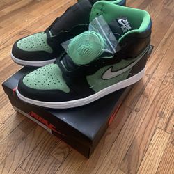 Jordan 1 High Zoom Air Zen Green size 9.5