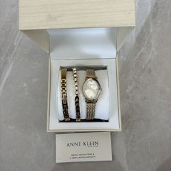 ✨ Anne Klein 12/7786GPST “Premium” Women’s Watch – NEW IN BOX ✨