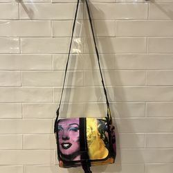 Andy Warhol Marilyn Monroe LAAP Messenger Bag Crossbody Pop Art