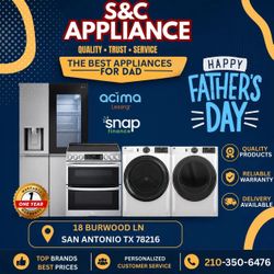 Appliances -fridges-stoves -dishwasher-washer & dryer